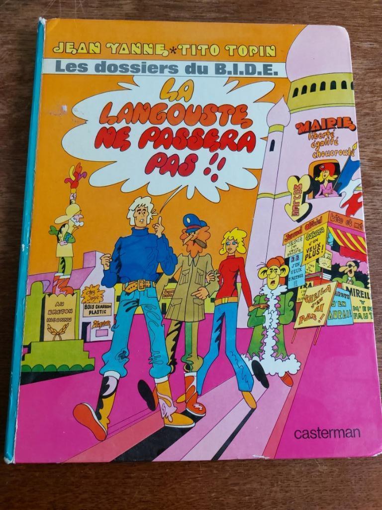 La langouste ne passera pas, Jean Yanne, Livres, BD, Enlèvement ou Envoi, Utilisé