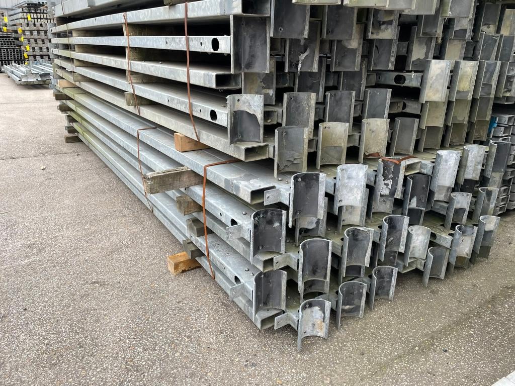 Kokerprofielen 100x50x2mm | Lengte: 4100 mm, Ophalen of Verzenden, Gebruikt, Metaal, Overige typen
