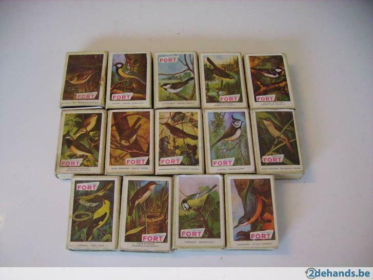 luciferdoosjes van vogels Fort, Verzamelen, Ophalen of Verzenden