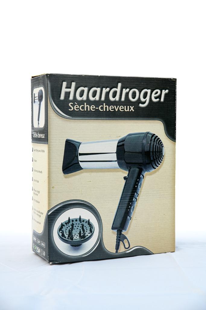 1800 W. Föhn, Handtassen en Accessoires, Ophalen, Nieuw, Haardroger