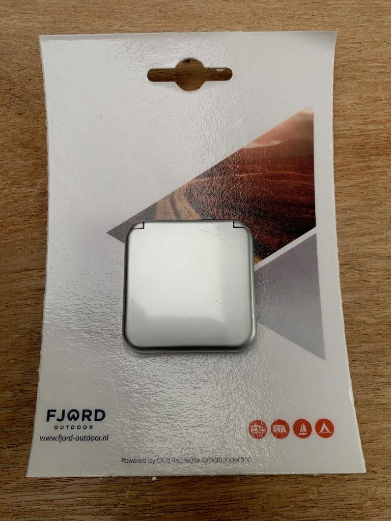 Presto Contactdoos Cover met Klepje Oud Zilver, Enlèvement ou Envoi, Neuf