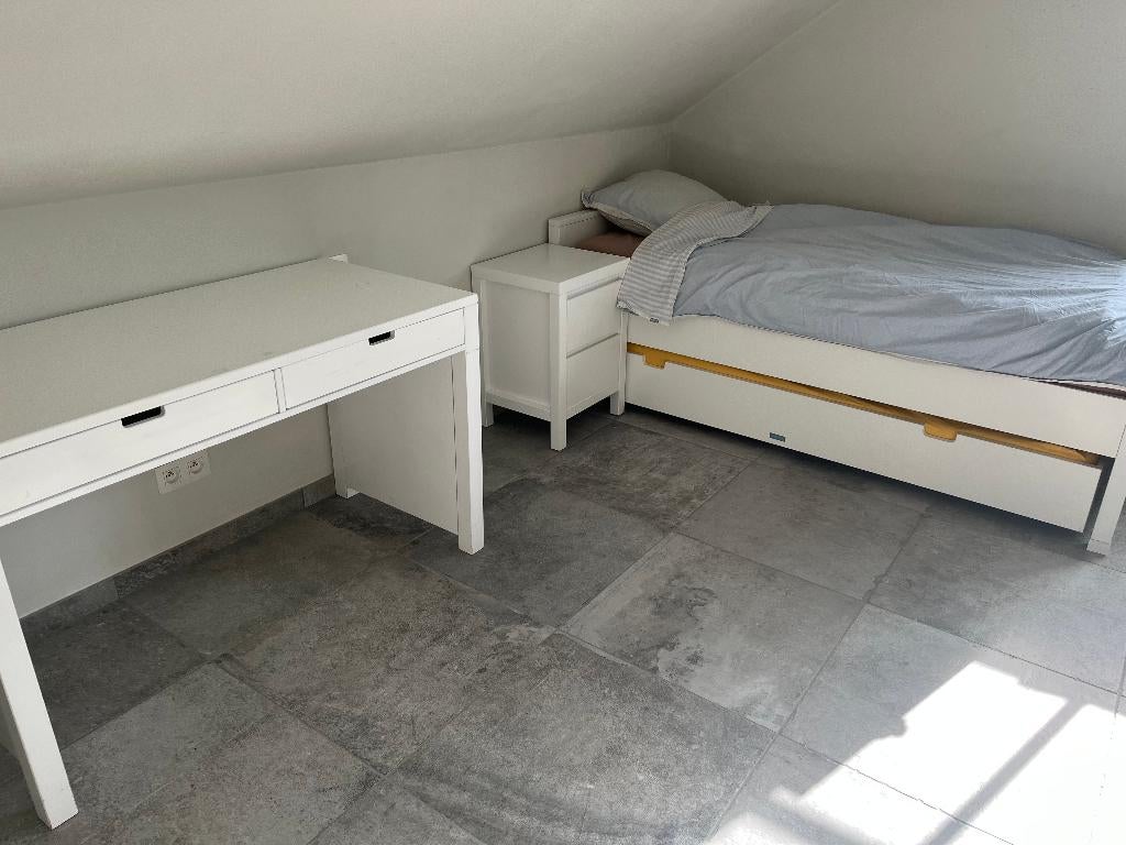Mooi Kinder/tiener bed, 85 à 100 cm, Enlèvement, Matelas, 180 cm ou plus
