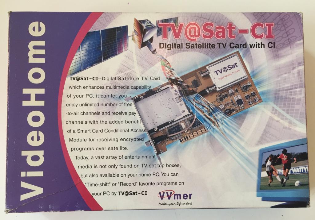Récepteur Satellite PCI, Enlèvement ou Envoi, Neuf