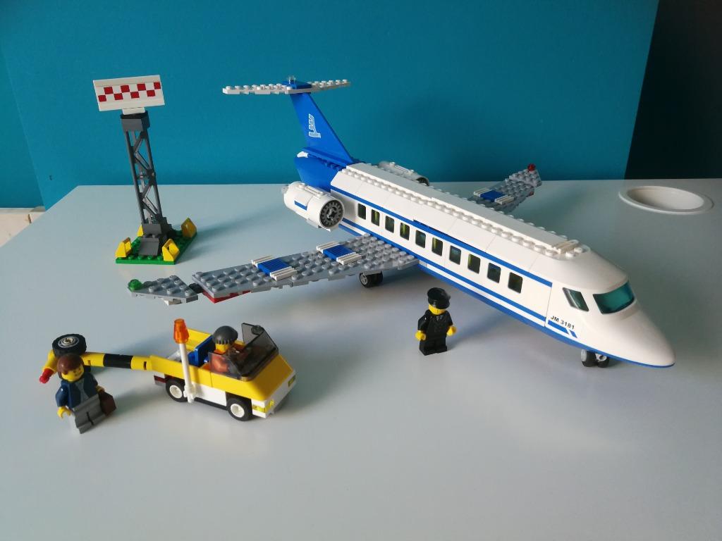 Lego City 3181 'Passagiersvliegtuig', Ophalen of Verzenden, Zo goed als nieuw, Complete set, Lego