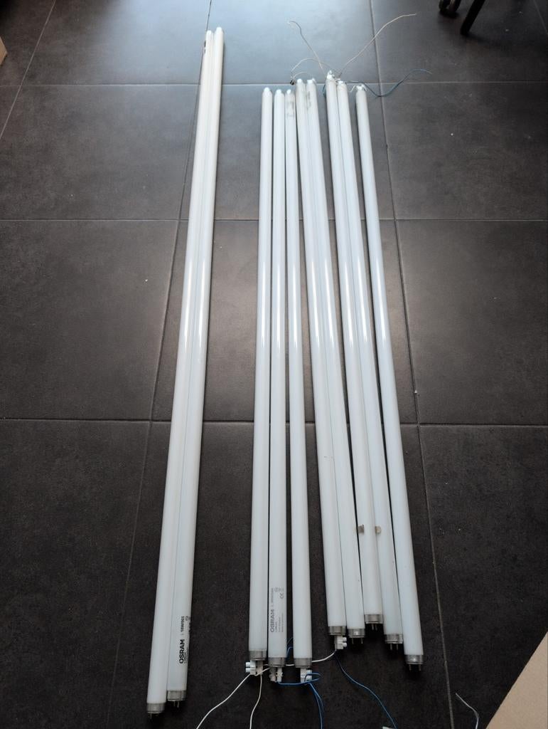 Osram TL-buizen met Philips starters, Ophalen