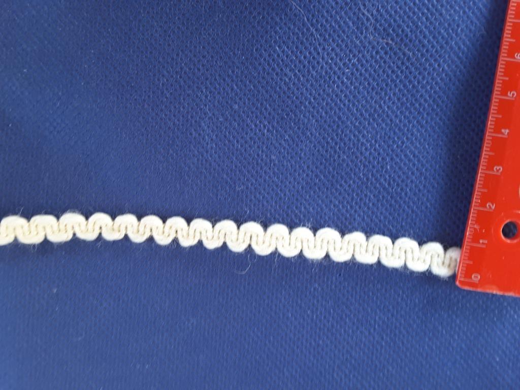 galon - ganse beige clair 8 mm G8118, Enlèvement ou Envoi, Neuf