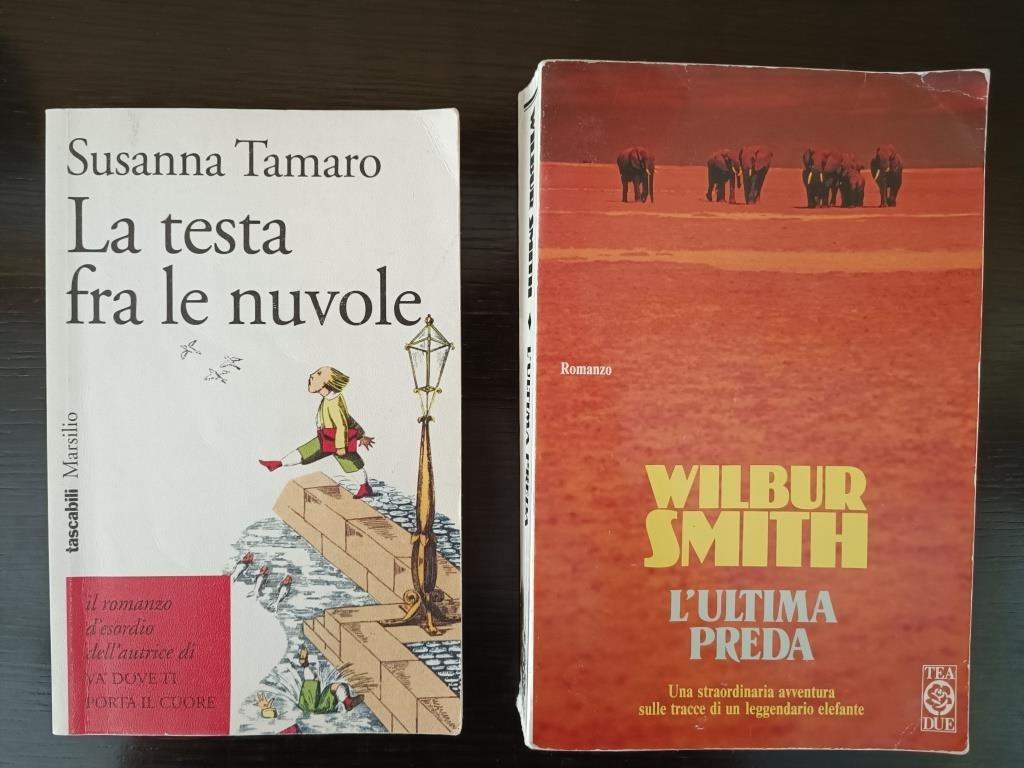 I TASCABILI: De test tussen de wolken + L'ultima preda, Boeken, Non-fictie, Tamaro et Smith, Ophalen, Italien