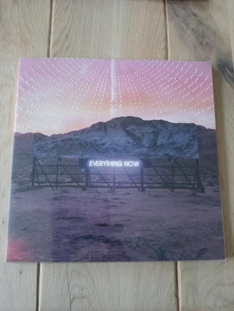 Arcade Fire LP Everything Now 2017 complet avec insert, Enlèvement ou Envoi, Utilisé, 12 pouces