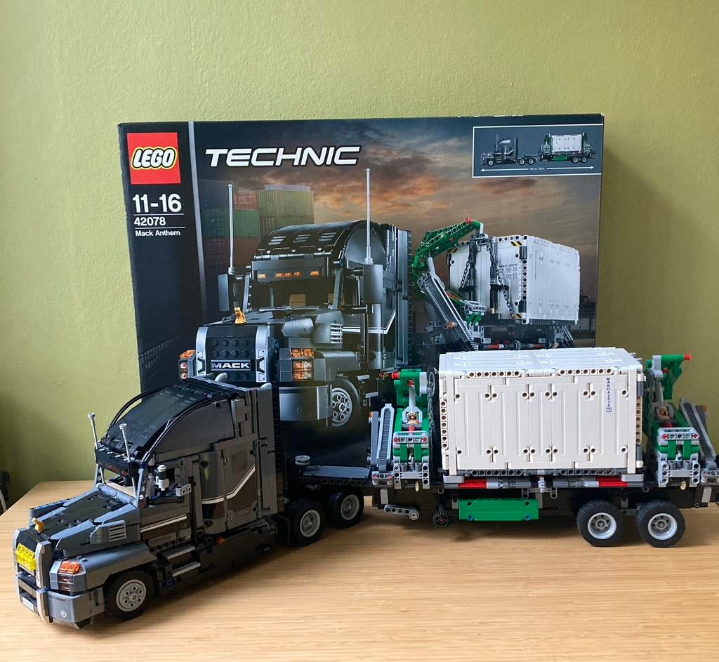 Camion Lego Technic Mack Anthum 42078, Enfants & Bébés, Jouets | Duplo & Lego, Comme neuf, Lego, Enlèvement