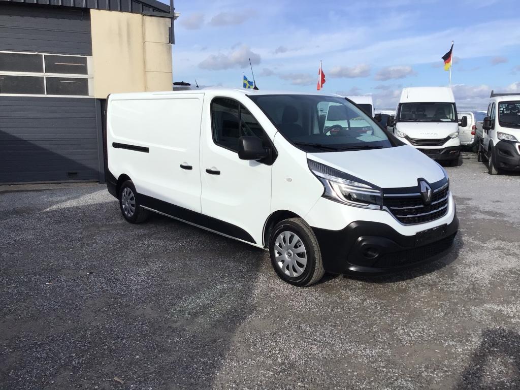 renault trafic l2 2020 88000km 125pk airco cruis 17950e ex, Euro 6, 3 places, Noir, 5 portes