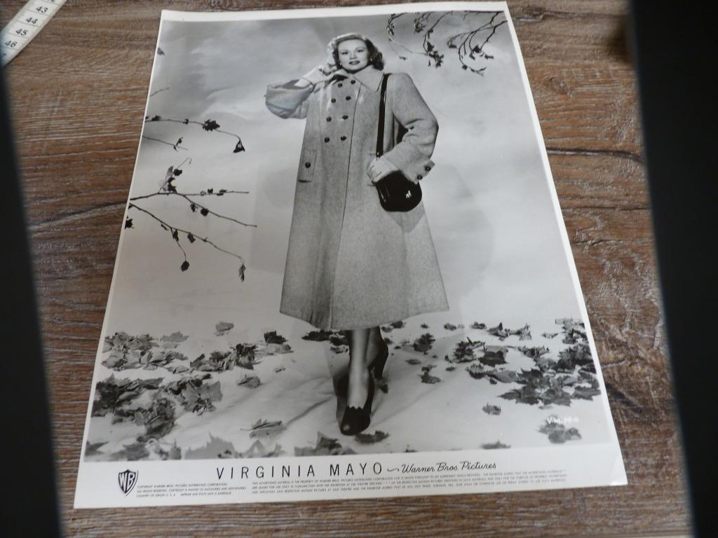 Warner Bros filmfoto vn Virginia Mayo, Enlèvement ou Envoi, Utilisé, Film, Photo ou Carte