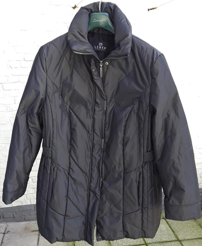 Donker grijze winterjas  / regenjas, Zwart, Nieuw, Ophalen of Verzenden, Maat 46/48 (XL) of groter