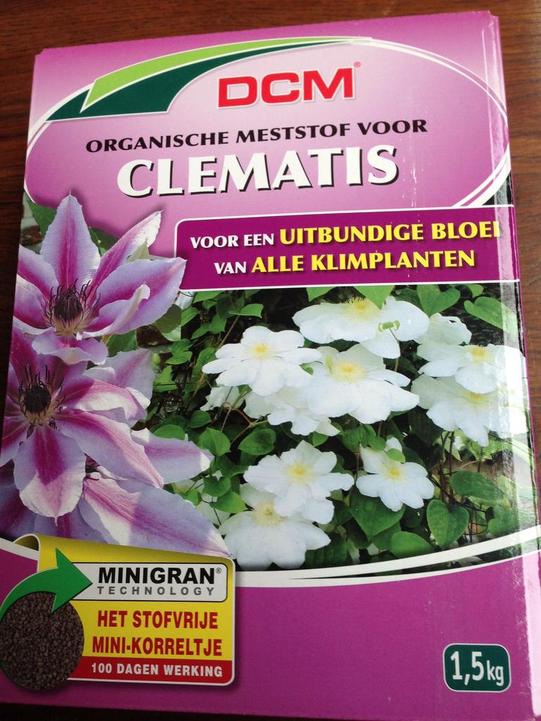 Clematis voor uitbundige groei, Ophalen of Verzenden, Mest