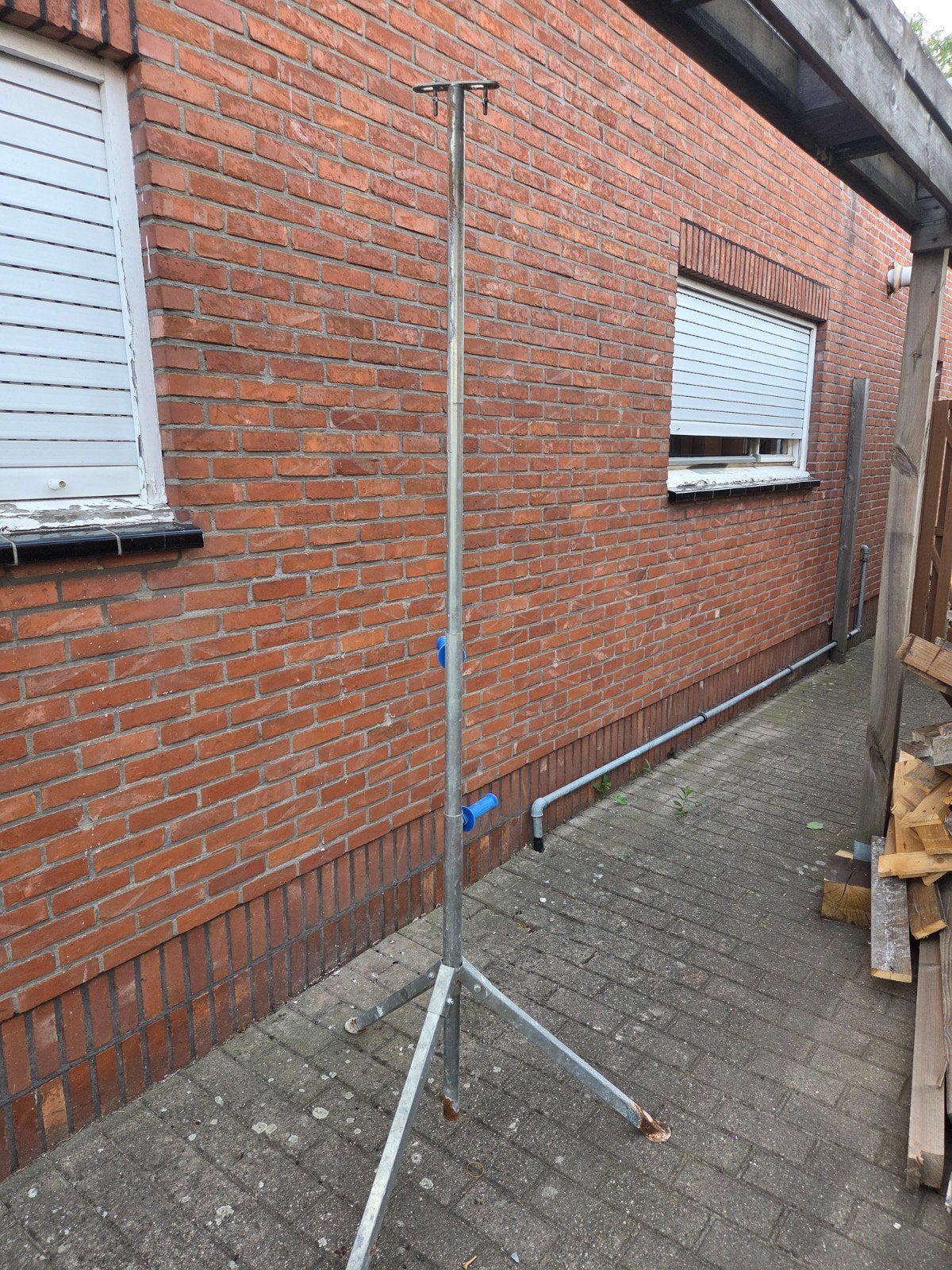 statief om lamp/ spot/ ledlamp op te monteren, Ophalen, Zo goed als nieuw, Lamp, Met statief