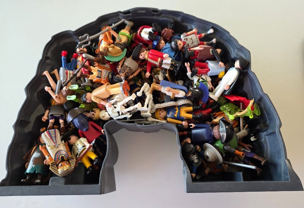 Playmobil piraten meeneemkoffer met 73 Playmobil figuren, Enlèvement ou Envoi, Figurines