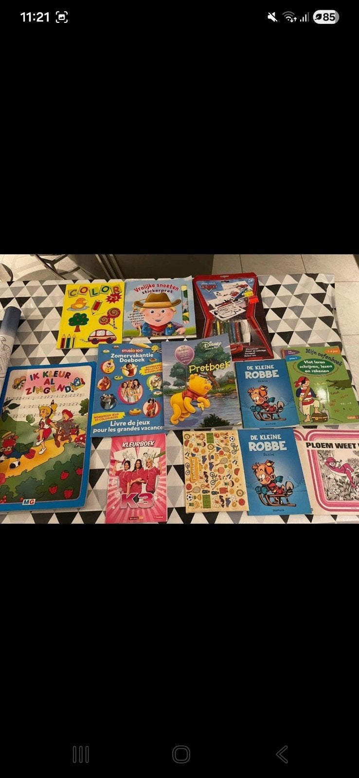 Vakantie: 8 knutsel-kleur-doeboeken, Ophalen of Verzenden