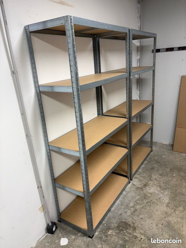 Nieuwe metalen planken, Huis en Inrichting, Woonaccessoires | Etagères, Ophalen, Nieuw, Metaal, Modulair