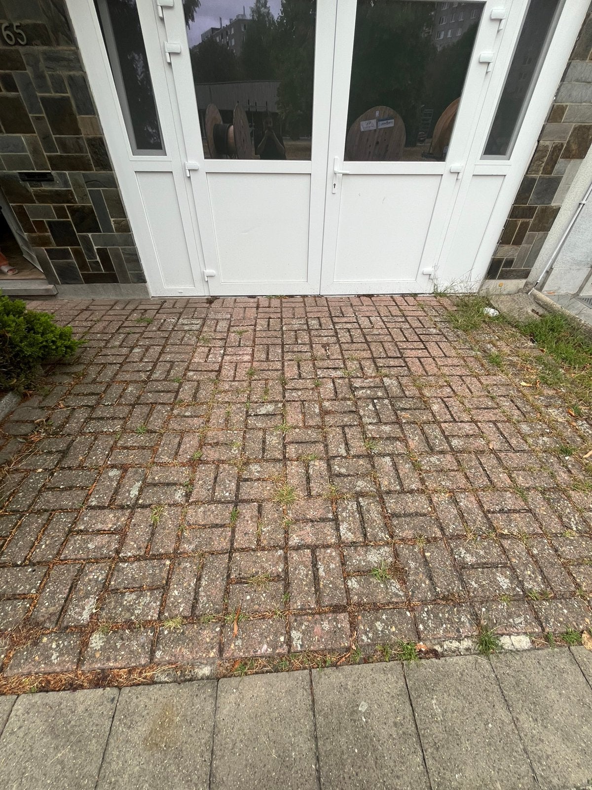Klinkers gratis, Tuin en Terras, Ophalen, Zo goed als nieuw, Klinkers
