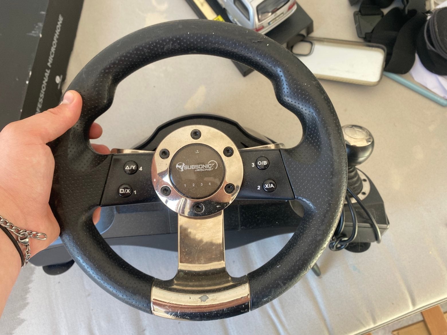 Volant de la marque subsonic, Consoles de jeu & Jeux vidéo, Online, À partir de 7 ans, Comme neuf, Course et Pilotage