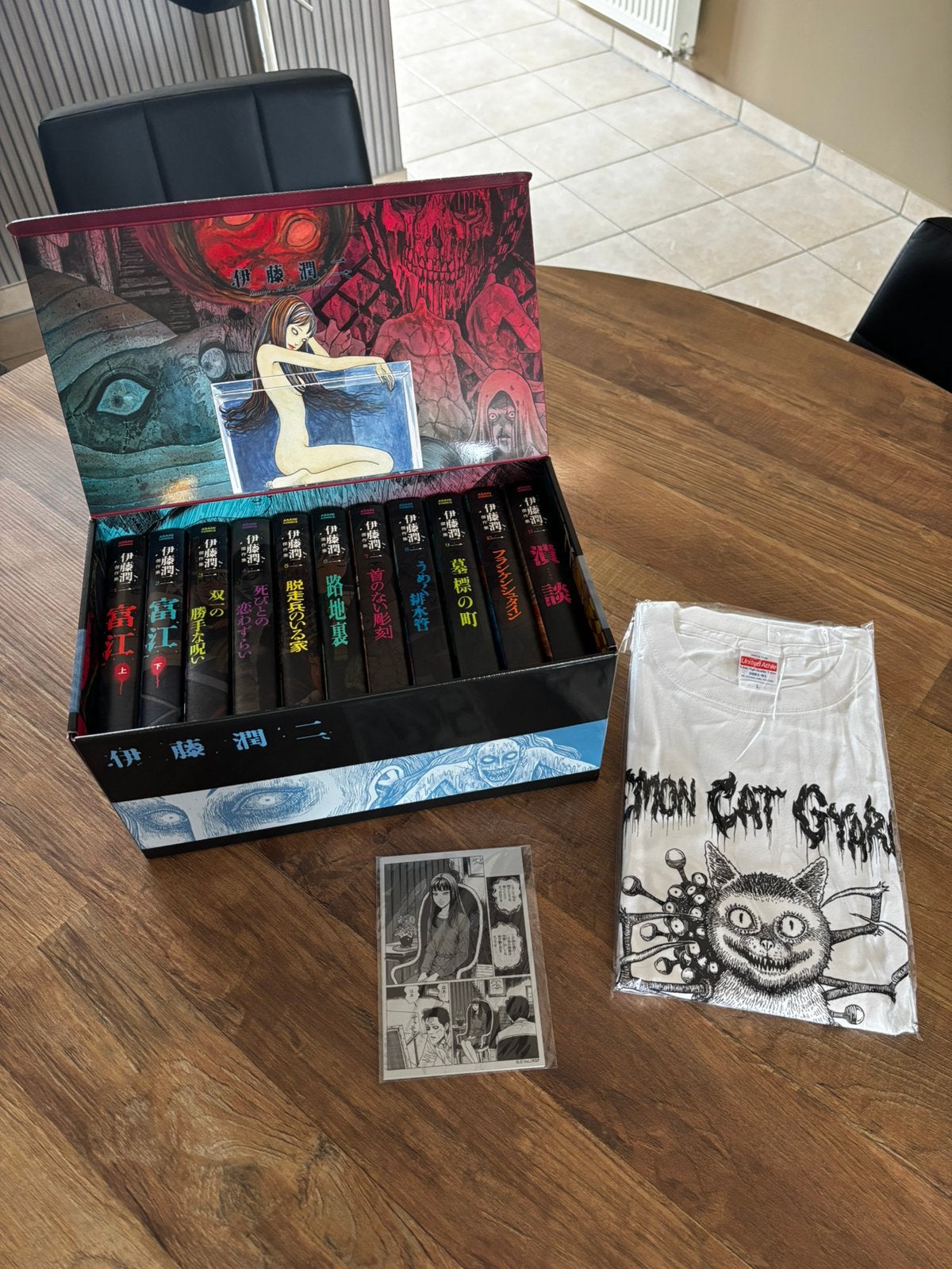 Junji Ito Kessaku-shu Premium Box Set – 11 manga + extra’s., Boeken, Complete serie of reeks, Ophalen of Verzenden, Zo goed als nieuw