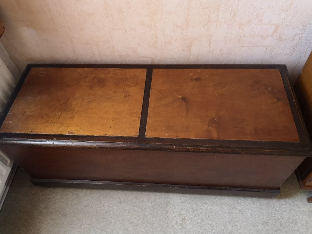 Caisse en bois de 120 cm de long, Enlèvement