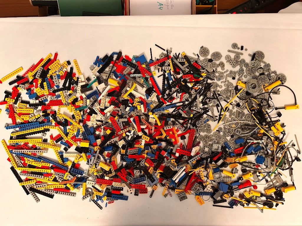 Gros lot lego TECHNIC Pneumatiques engrenages vérins, Enlèvement ou Envoi, Lego, Utilisé, Technic