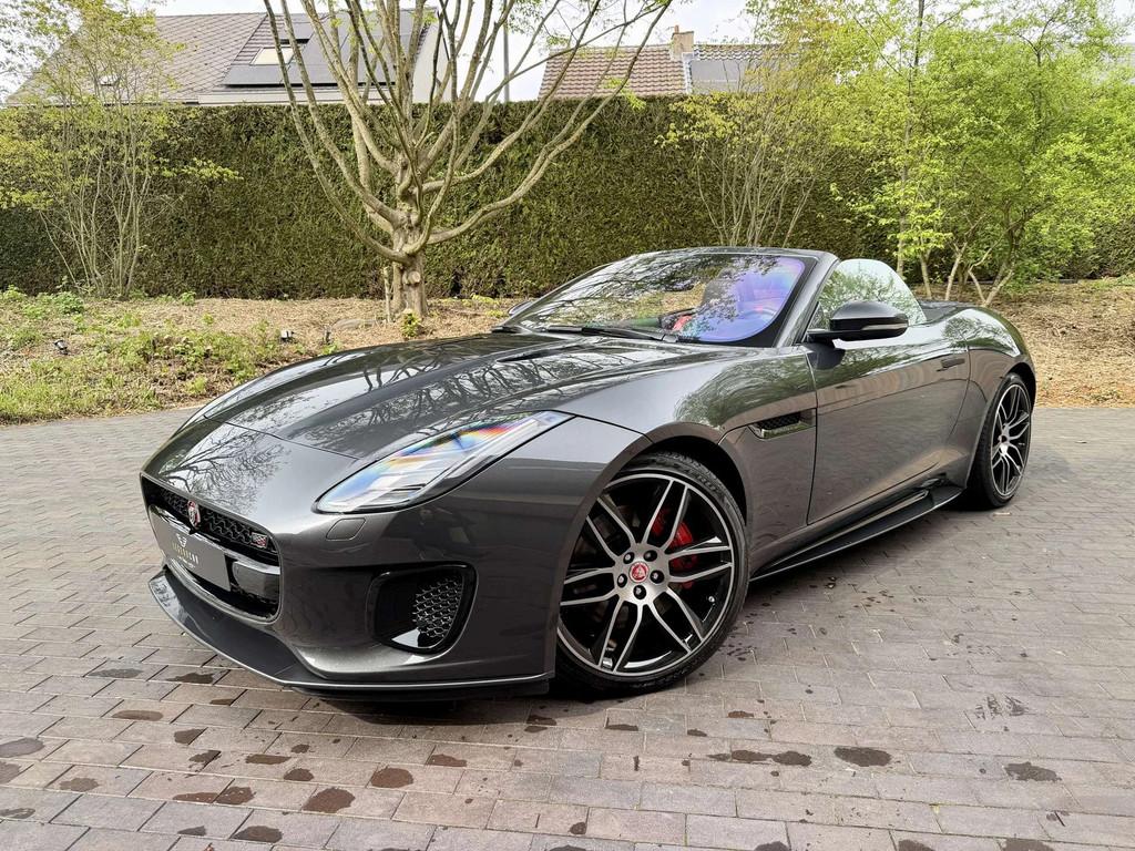 Jaguar F-Type Cabriolet 2.0 i4 Chequered Flag Edition/Sportu, Auto's, Automaat, Cabriolet, Leder, Bedrijf