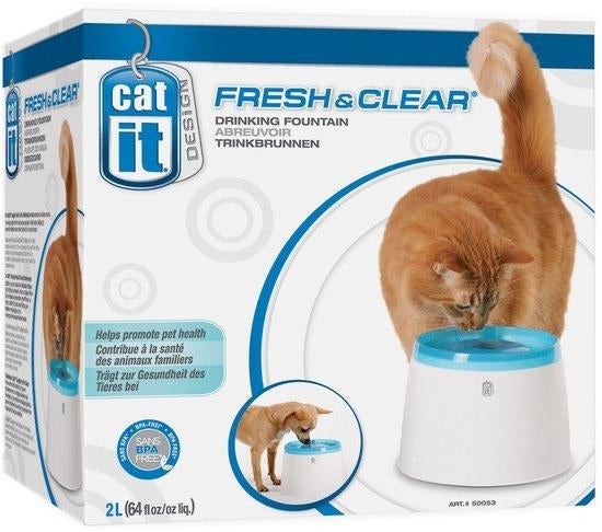 Katten drinkfontein Nieuw, Dieren en Toebehoren, Ophalen of Verzenden, Nieuw
