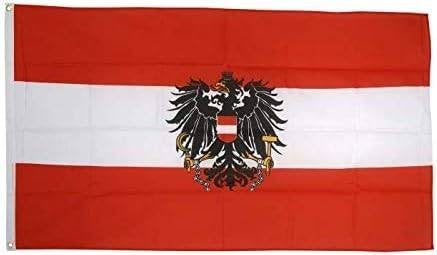 Oostenrijkse vlag: 90cm x 150 cm, Divers, Enlèvement ou Envoi, Neuf