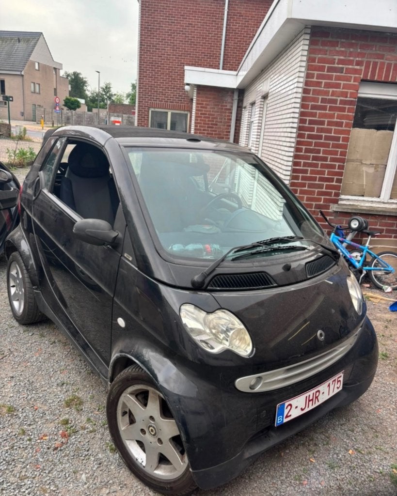 Smart, Auto's, Smart, Automaat, Zwart, Particulier, Elektrische ramen