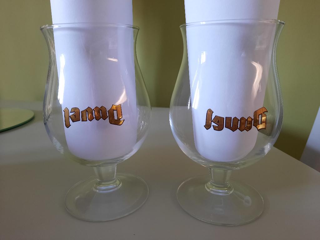 Set Duvel glazen gentse feesten 2006, Verzamelen, Ophalen, Zo goed als nieuw, Glas of Glazen, Duvel