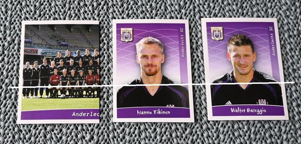 Panini Football 2006 RSC Anderlecht / 6 stickers, Verzenden, Nieuw, Poster, Plaatje of Sticker