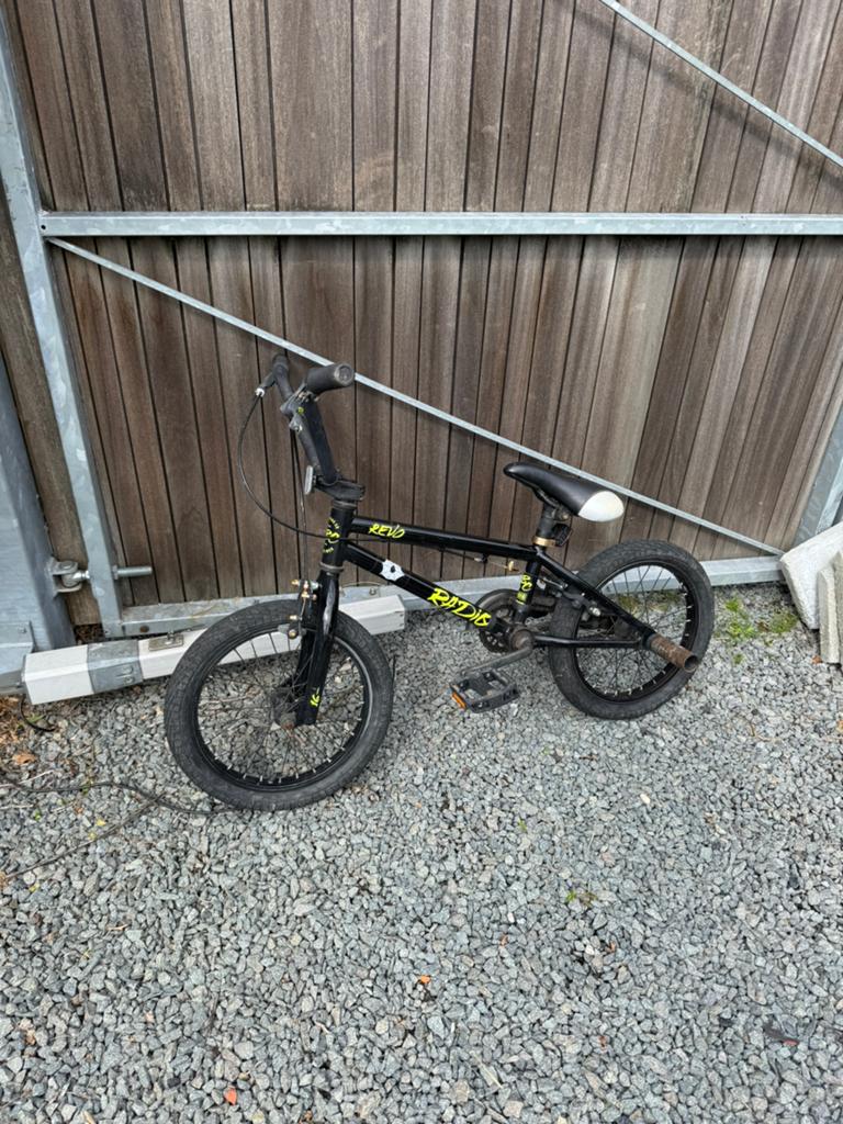 Bmx Radio Revo Wielmaat 16 freestyle, Ophalen, Gebruikt