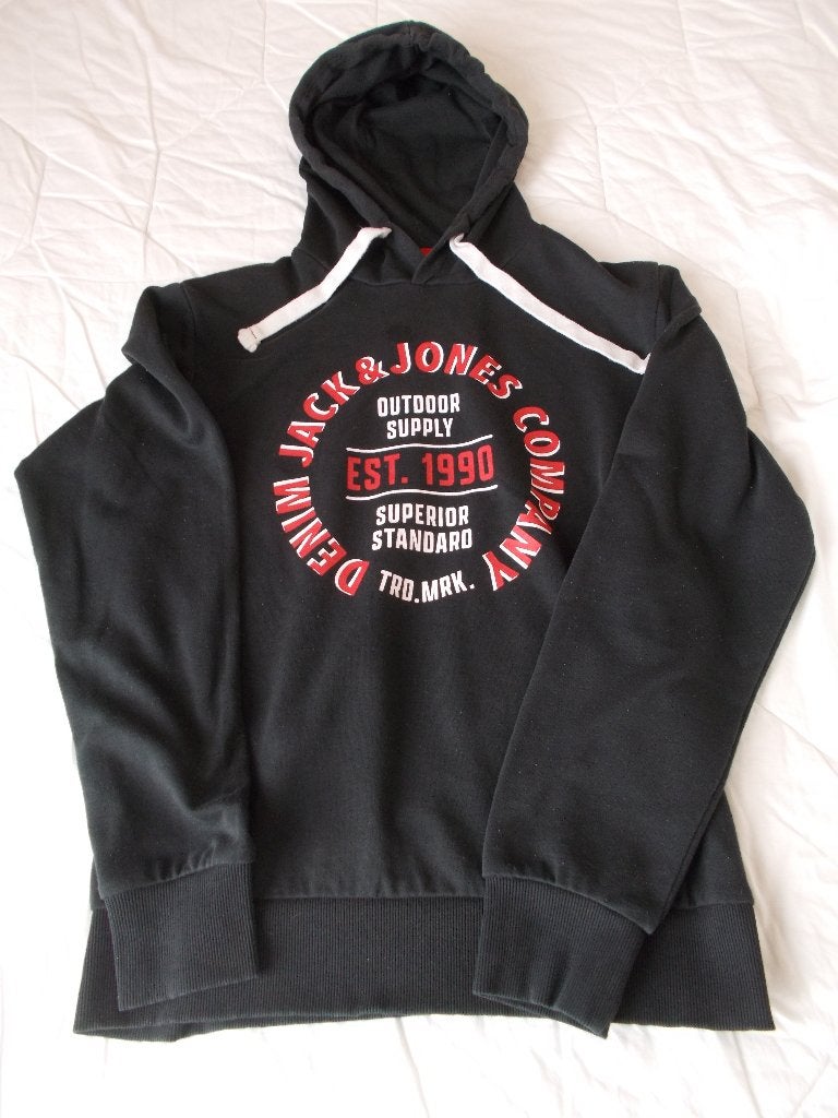 Sweat "JACK & JONES" pour garçon, taille 158., Kinderen en Baby's, Ophalen, Jack & jones, Trui of Vest, Zo goed als nieuw