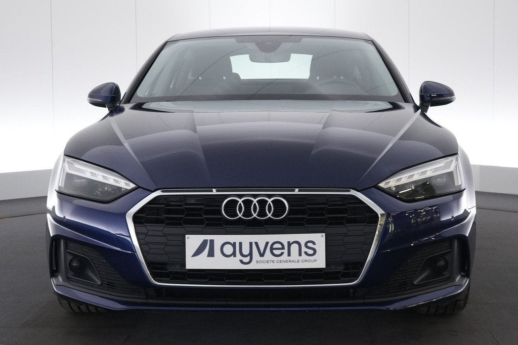 (2AJA504) AUDI A5 SPORTBACK, Auto's, 4 zetels, Gebruikt, Euro 6, Blauw