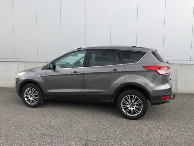 Ford Kuga Titanium 1.6 ecoboost (bj 2014), Gebruikt, 110 kW, Leder, Bedrijf