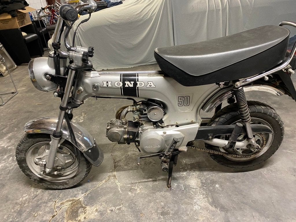 Honda Dax ST 1988, Fietsen en Brommers, Overige modellen, 3 versnellingen, 49 cc, Ophalen of Verzenden