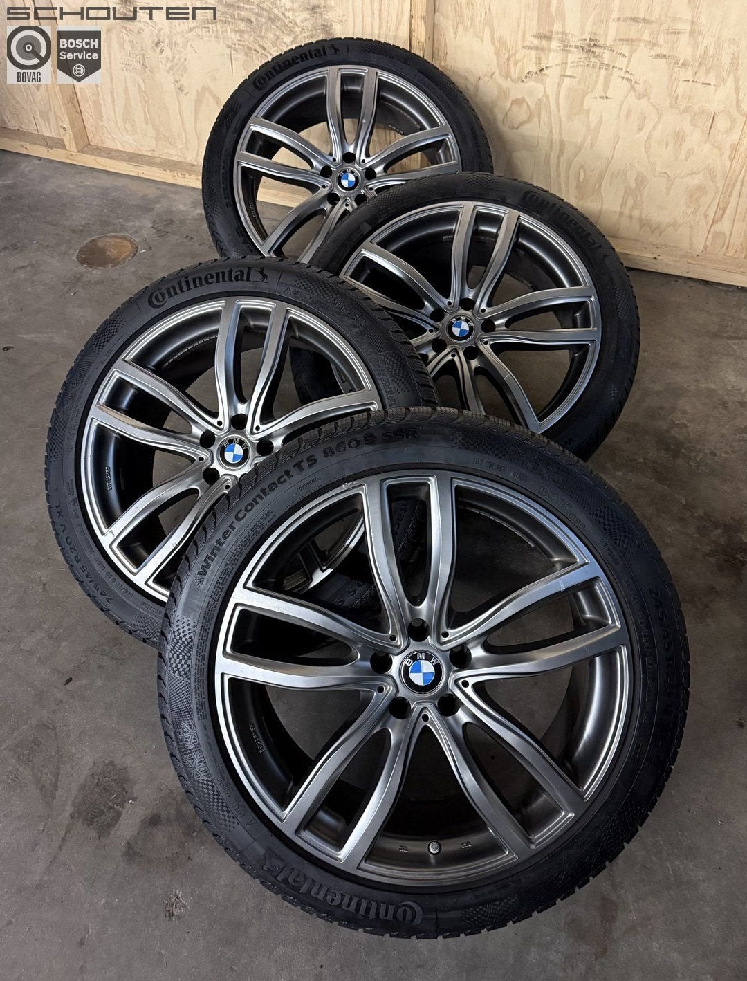 20" BMW X3 Winterset, Gebruikt, -, -, Banden en Velgen