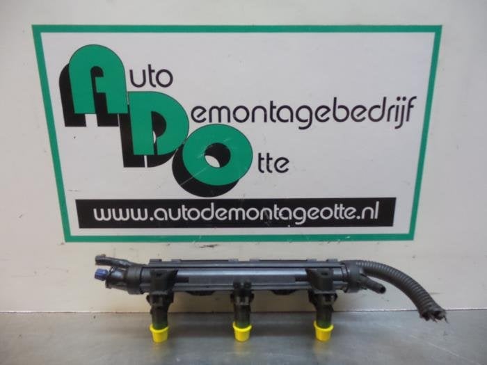 Galerij (Injectie) van een Volkswagen Polo (Polo 09-), Gebruikt, -, -, Ophalen of Verzenden