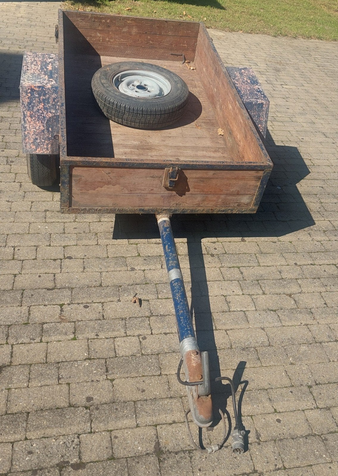 kleine remork, remorque, aanhangwagen, Auto diversen, Ophalen, Gebruikt