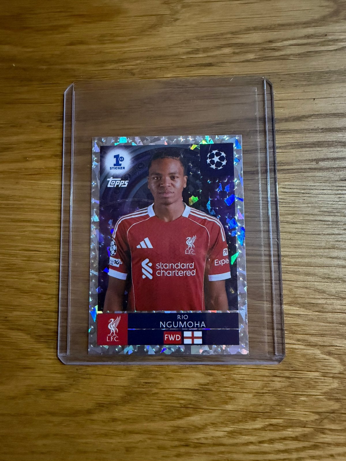Topps uefa champions league 2025/26, Ophalen of Verzenden, Zo goed als nieuw, Sticker