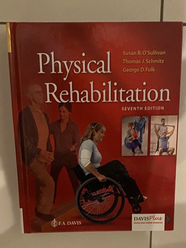 Physical Rehabilitation O'Sullivan, Livres, Enlèvement ou Envoi, Comme neuf, Enseignement supérieur, O'Sullivan