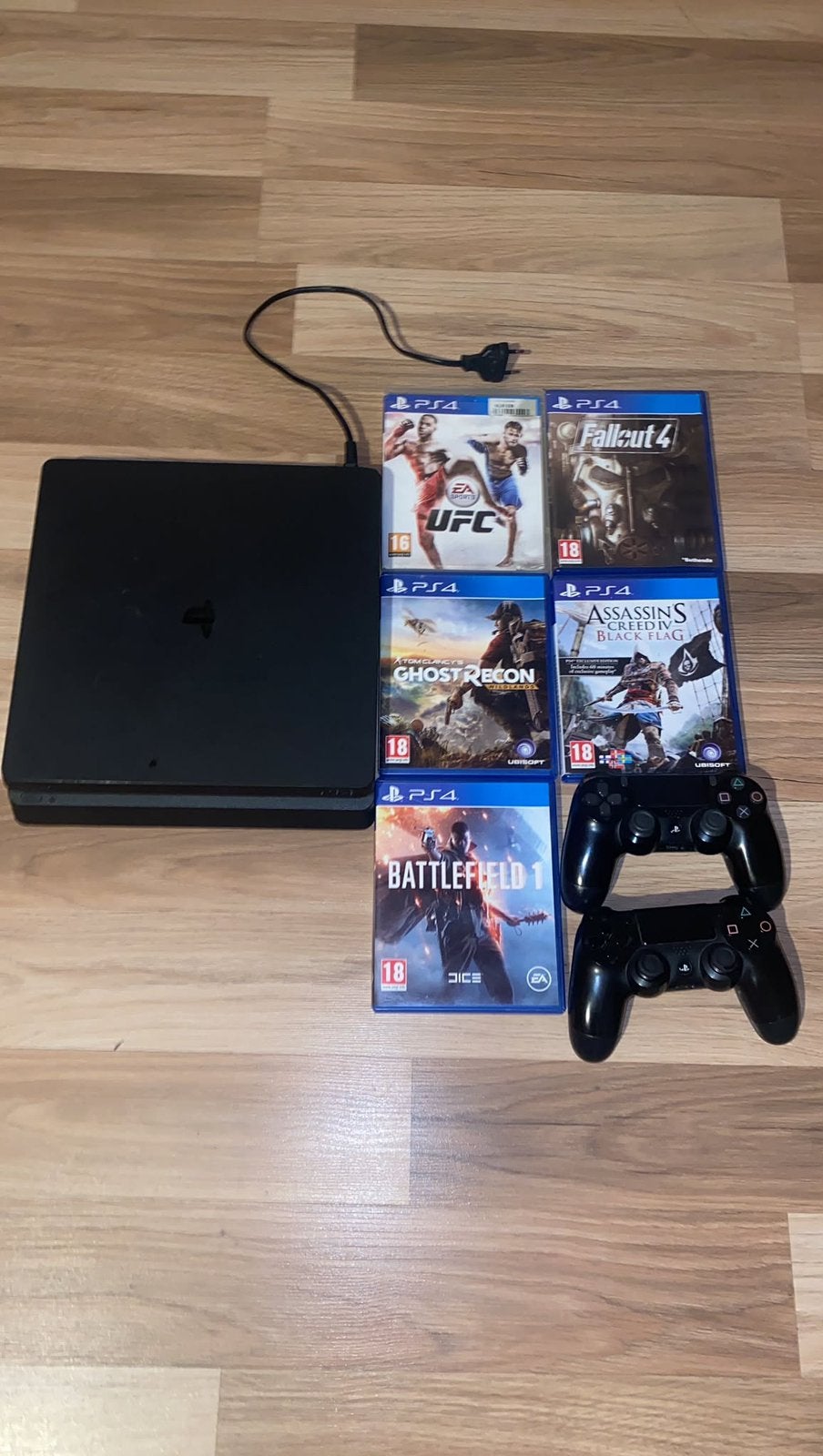 Ps4 Slim 500 GB, Games en Spelcomputers, Ophalen, Zo goed als nieuw, 500 GB, Slim