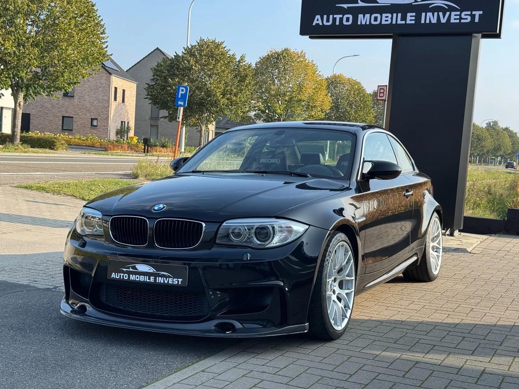 BMW 1er M Coupé 1er M Coupe AKRAPOVIC FIRST OWNER 0483/47.2, Auto's, BMW, Euro 5, Gebruikt, Zwart, Overige kleuren