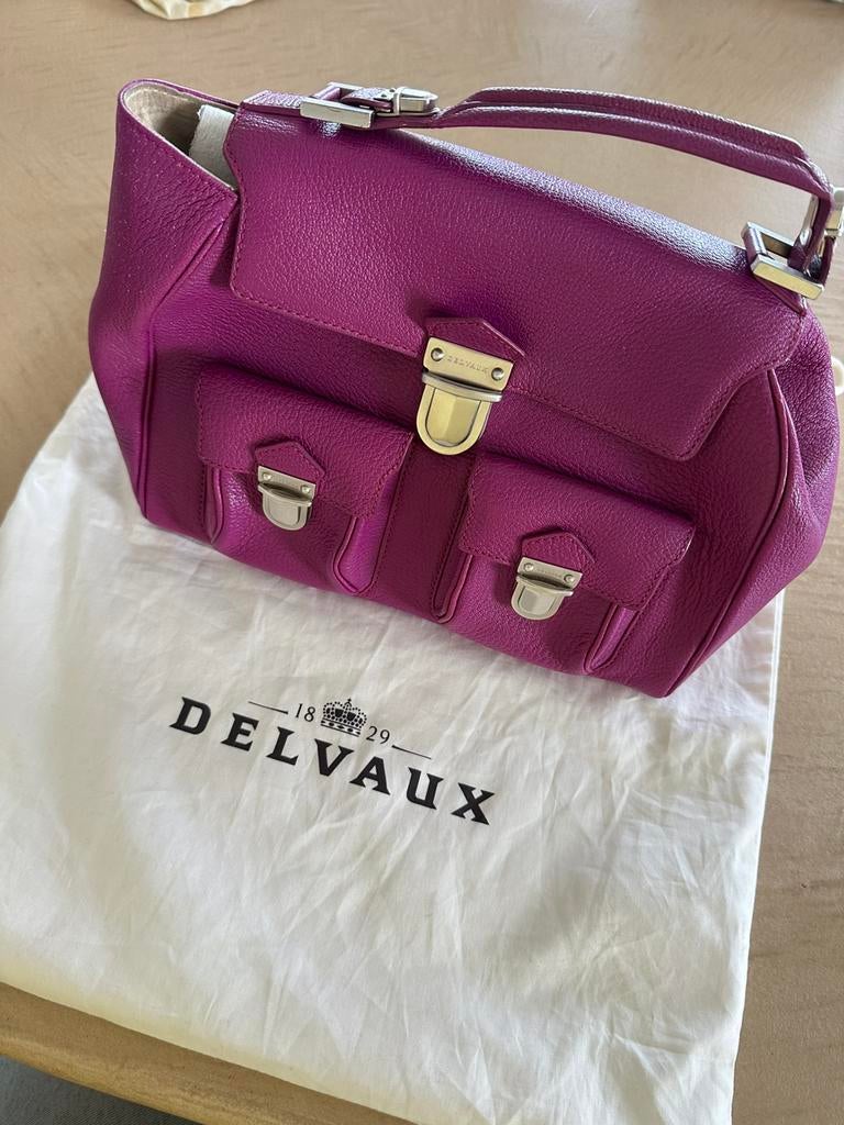 Handtas Delvaux, Enlèvement, Neuf, Violet, Sac à main