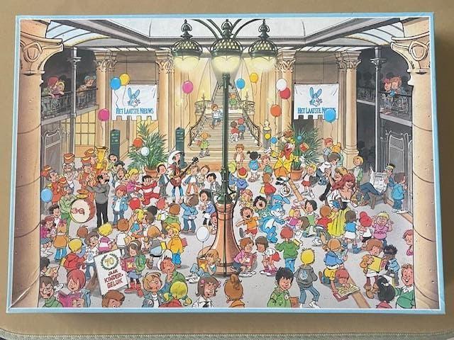 Puzzel HLN Het Kinderfeest (1000 stukjes) Kiekeboe, Lucky..., Ophalen of Verzenden, Nieuw