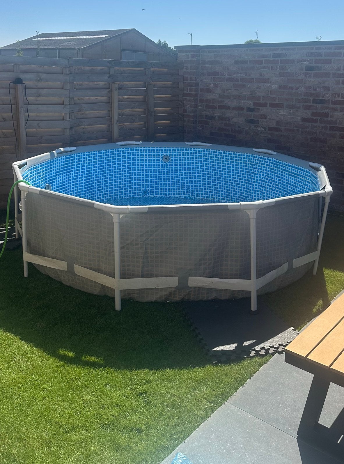 Intex Zwembad te koop!, Tuin en Terras, Zwembaden, Zo goed als nieuw, Ophalen