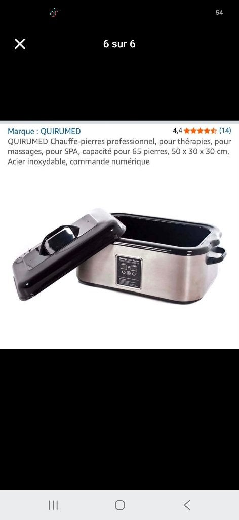 Kit massage à vendre, Enlèvement, Comme neuf, Table de massage