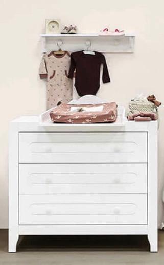 Ladekast Bopita - Evi, Kinderen en Baby's, Kinderkamer | Commodes en Kasten, Ophalen, 50 tot 70 cm, Zo goed als nieuw, 75 tot 100 cm