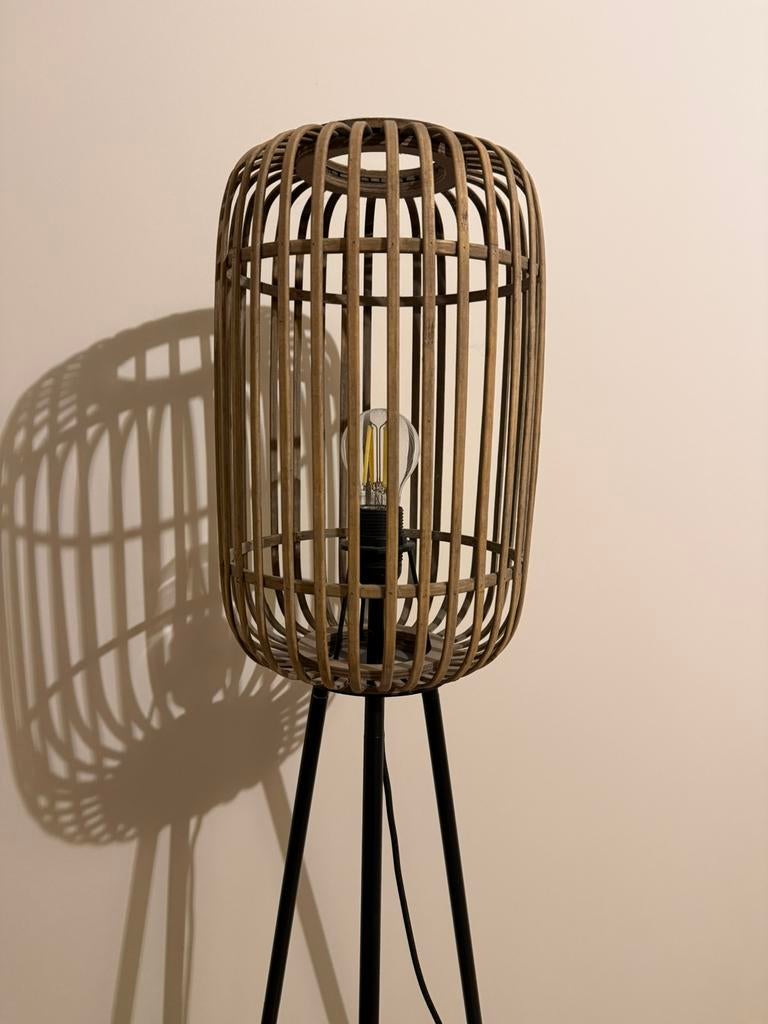 Tripod lamp medan - naturel, Ophalen, Zo goed als nieuw